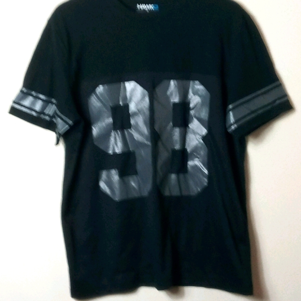Tony Hawk Black Silver 98 Skateboard Shirt XL